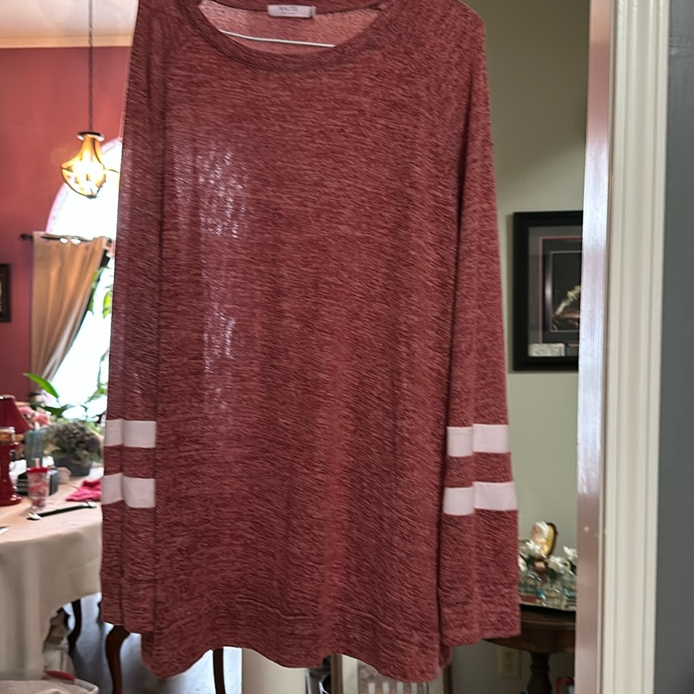Ladies tunic top long sleeve